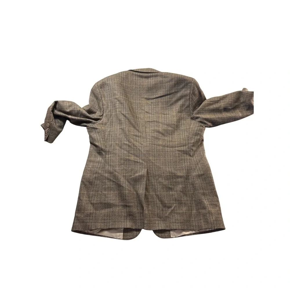 Brooks Brothers Made USA‎ Glen Plaid Wool Sport Coat Blazer
